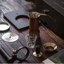 Aram koffie + standaard + drukmeter (red)