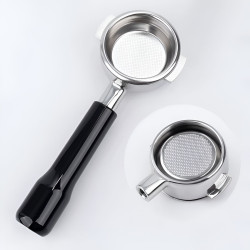 Bodemloze portafilter 4Barista 58 mm – La Marzocco (zwart handvat)