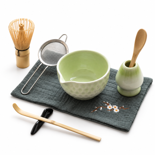 FAQ - Vragen over  Matcha set 4Barista (light green) – een servies van keramiek voor het zetten van matcha-thee 