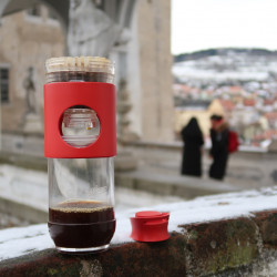 Cafflano Go-Brew - rood