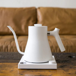 Fellow Ode + Stagg EKG wit | Elektrische koffiemolen + Gooseneck waterkoker