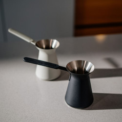 OTTO - De moderne Turkse koffiepot (grijs)