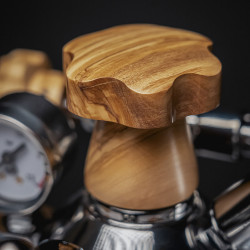 La Pavoni wood handles kit (Legno olivo) – set handgrepen