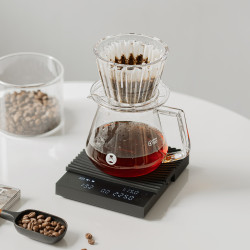 Timemore Mirror Basic 3 (zwart) – digitale barista weegschaal