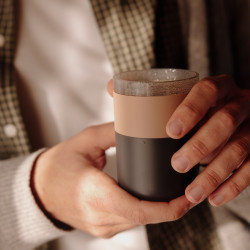 Wacaco Prestina (clay pink) – een draagbare koffiemaker
